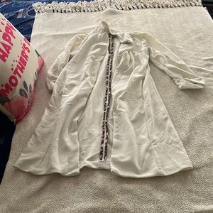 White cover for dresses